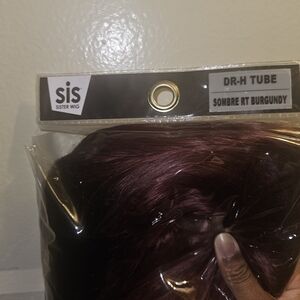DR-H Tube Sombre RT Burgundy Women's Hairpiece